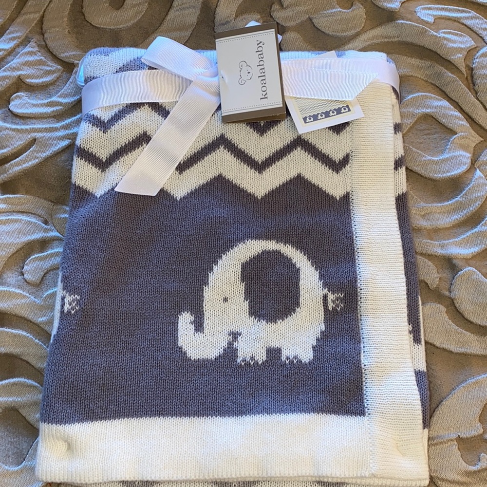 Elephant receiving blanket